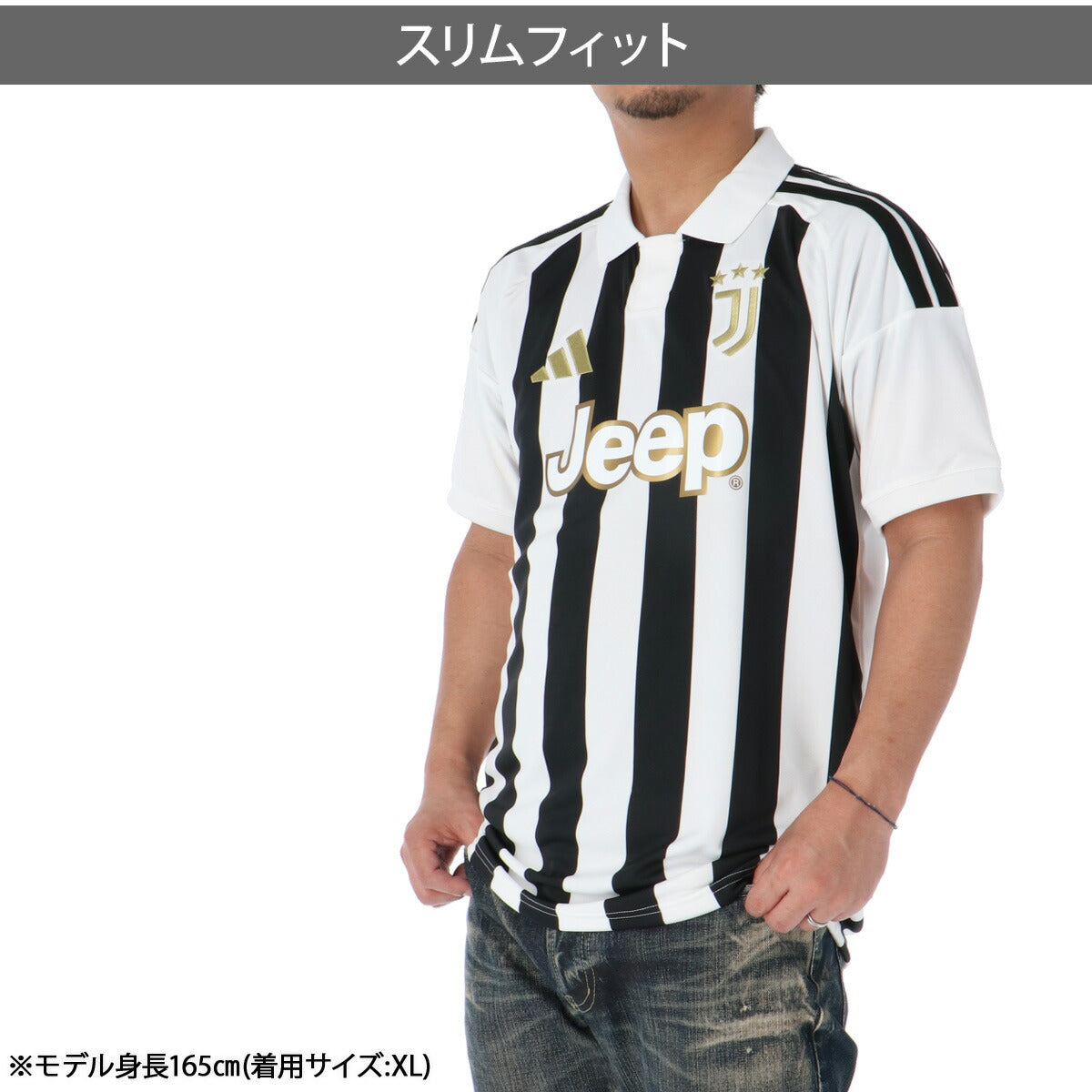 アディダス ユベントス ホーム レプリカユニフォーム メンズ ブランド adidas 吸汗 速乾 吸水 ドライ 半袖 3ストライプス スリーストライプス SD611 ホワイト 大きいサイズ 有 スポーツウェア トレーニングウェア