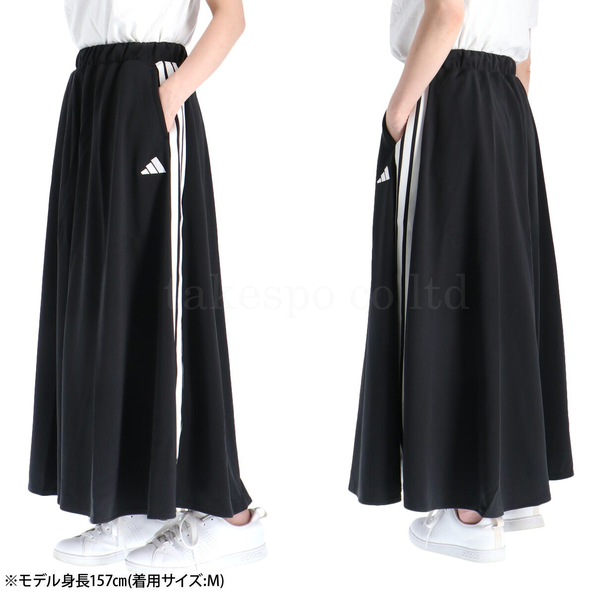 アディダス レディース スカート スリーストライプス adidas アパレル 下 SH903