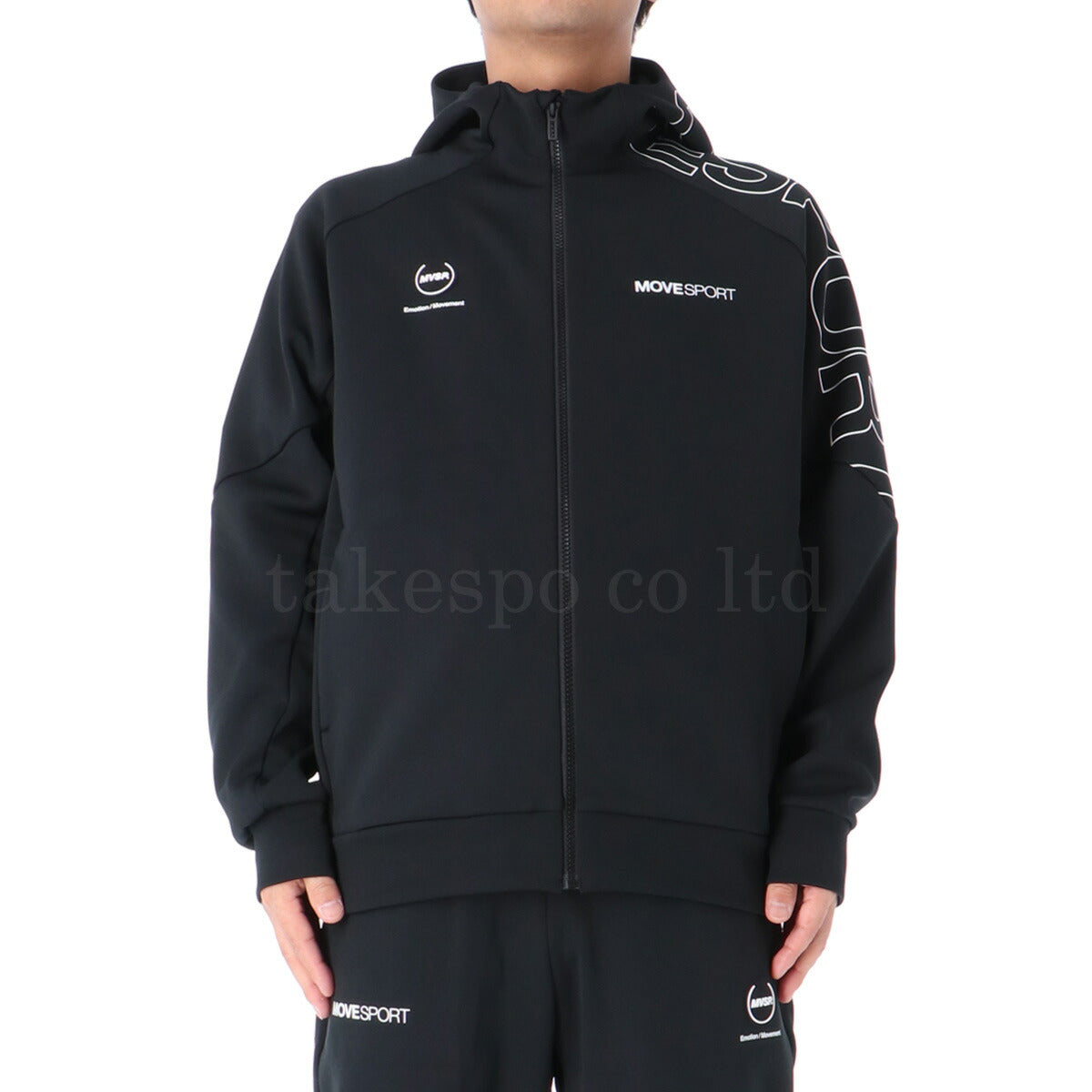 ムーブスポーツ デサント スウェット 上下 メンズ S.F.TECH SHIELD ブラック ネイビー グレー ST4FSW45M