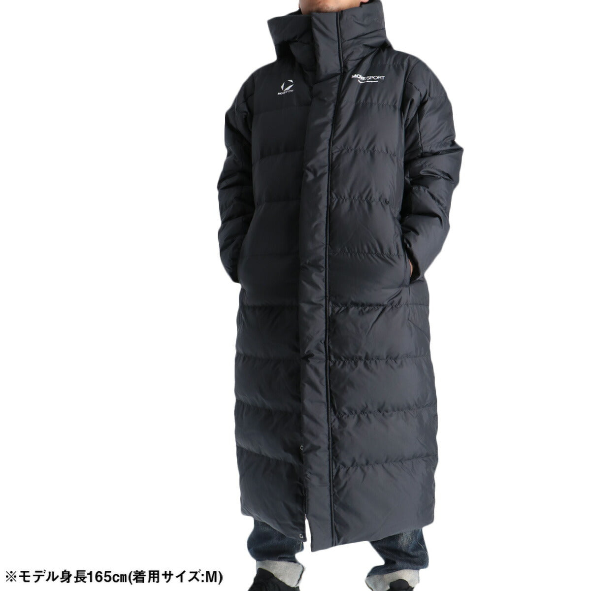 ムーブスポーツ デサント メンズ コート ロングダウンコート MOVESPORT DESCENTE アパレル 上 ST5FDJ00M