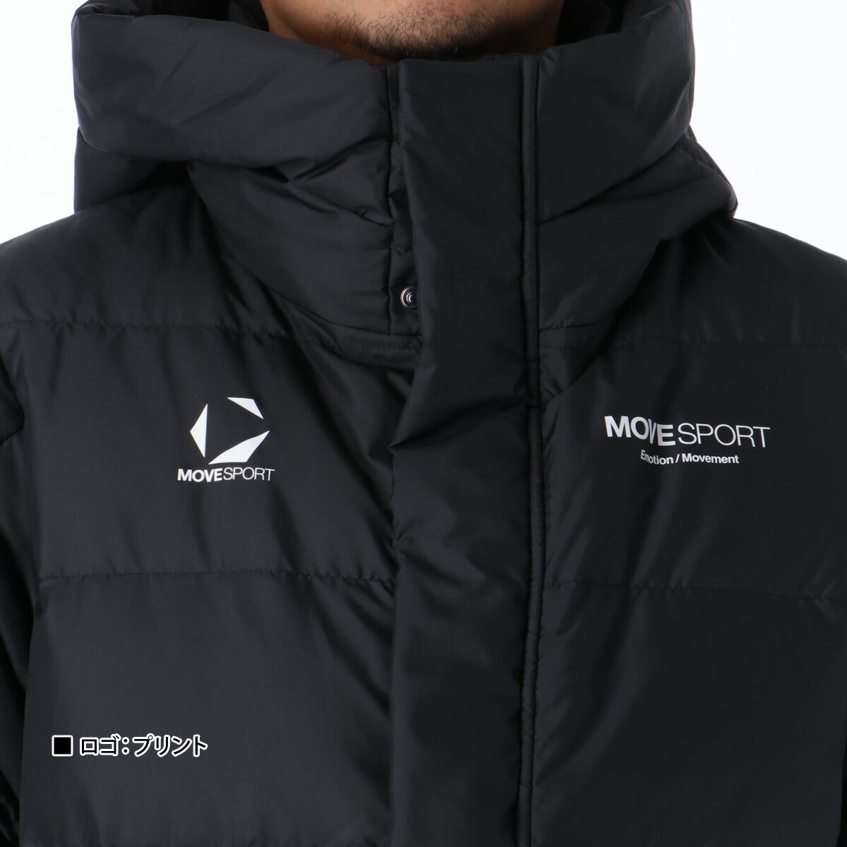 ムーブスポーツ デサント メンズ コート ロングダウンコート MOVESPORT DESCENTE アパレル 上 ST5FDJ00M