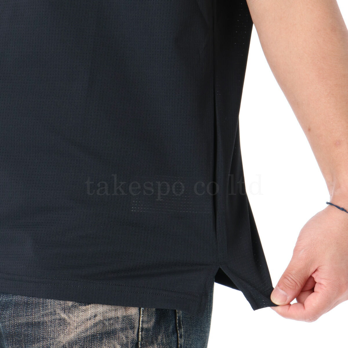ムーブスポーツ デサント Tシャツ メンズ シャドーメッシュ ブラック ホワイト ベージュ ST5FHT02M