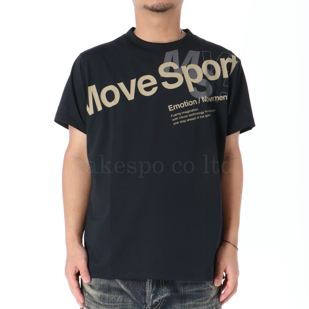 ムーブスポーツ デサント メンズ Tシャツ シャドーメッシュ MOVESPORT DESCENTE アパレル 上 ST5FHT02M