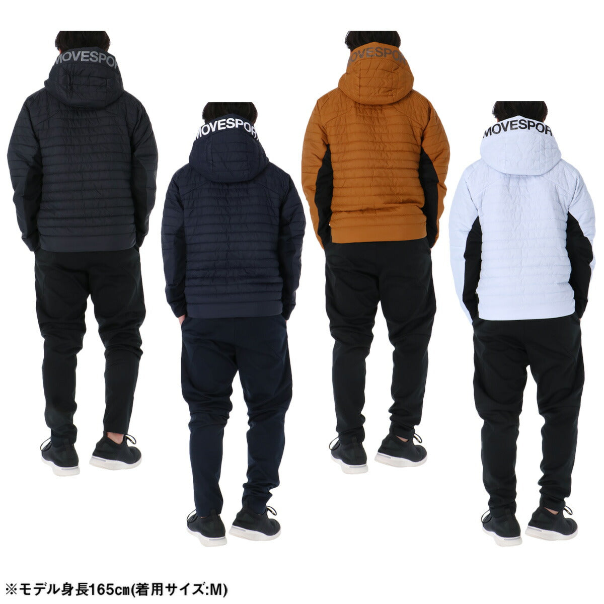 ムーブスポーツ デサント メンズ ウインドブレーカー上下 サーモ MOVESPORT DESCENTE アパレル 上下 ST5FJK70M/ST5FPZ70M