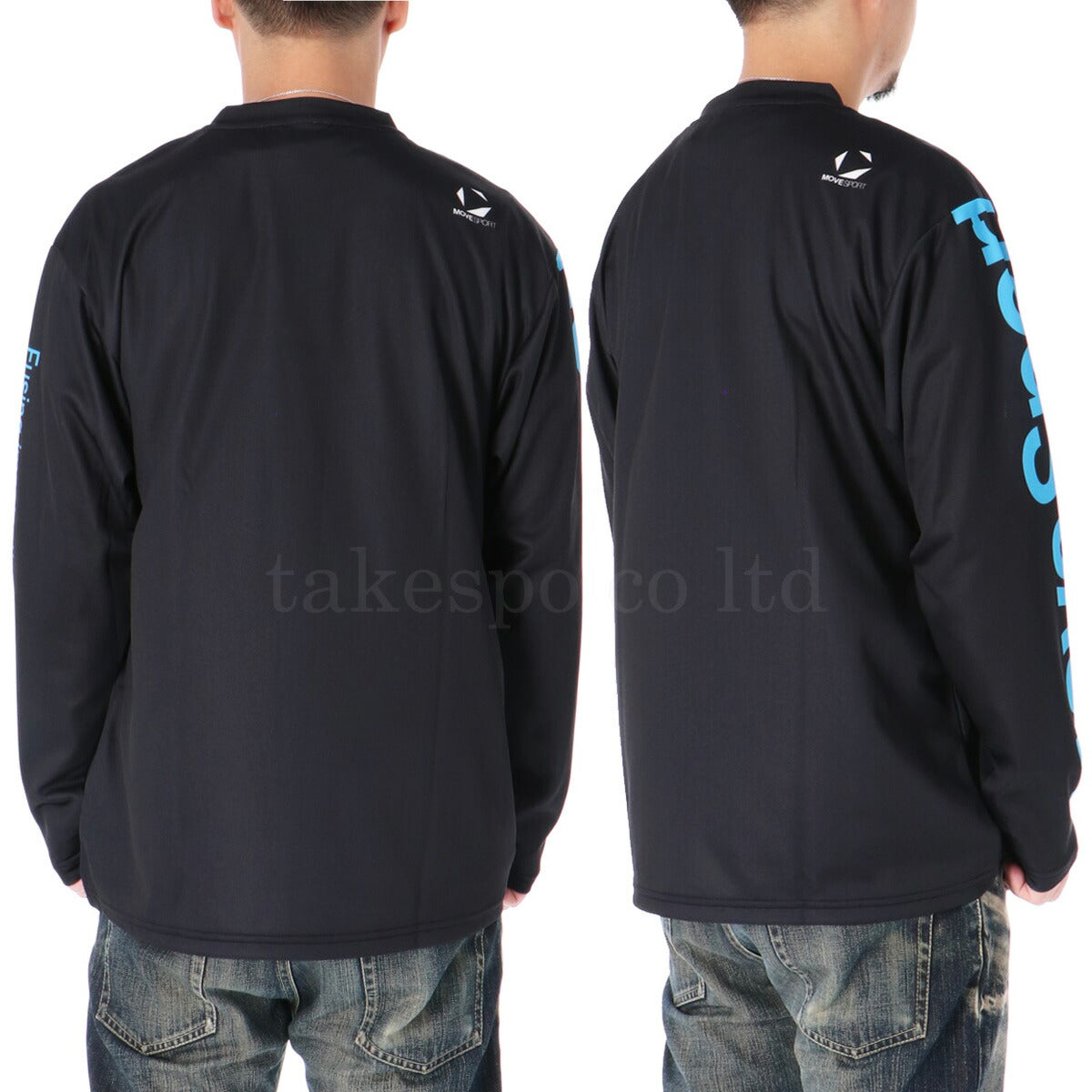 ムーブスポーツ デサント Tシャツ メンズ Numberコラボ ブラック ホワイト ST5FLTD1MB