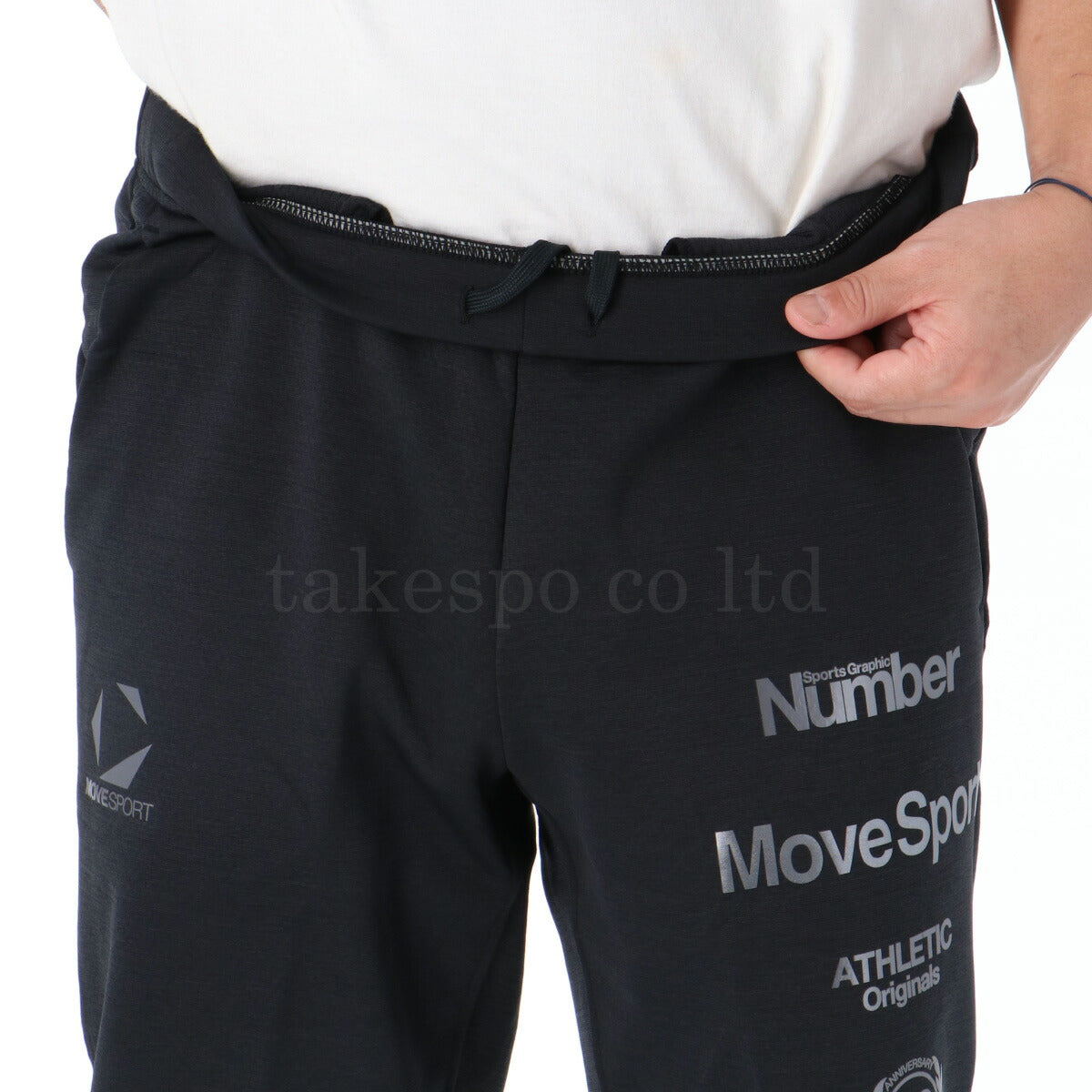 ムーブスポーツ デサント メンズ スウェット上下 Numberコラボ MOVESPORT DESCENTE アパレル 上下 ST5FSWD0MB/ST5FPZD0MB