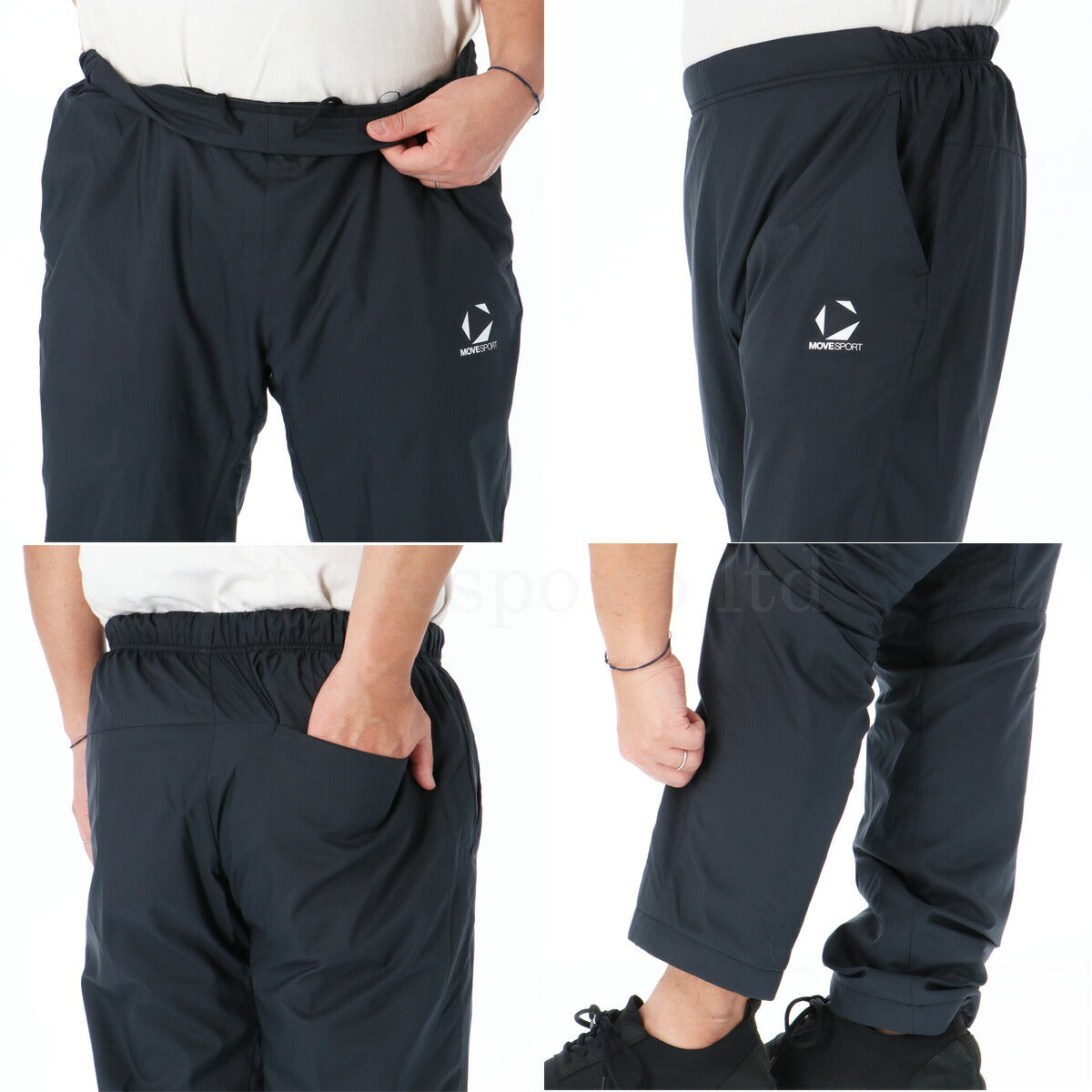 ムーブスポーツ デサント メンズ ウインドブレーカー上下 ヒートナビ MOVESPORT DESCENTE アパレル 上下 ST5FWB30M/ST5FPZ30M