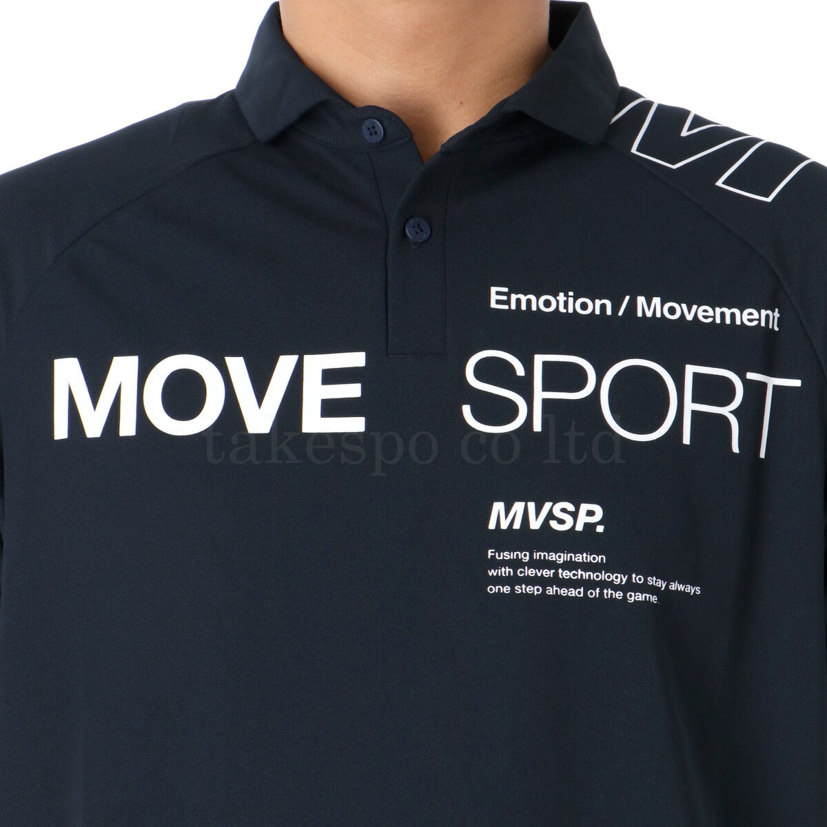 ムーブスポーツ デサント ポロシャツ メンズ サンスクリーン ネイビー ホワイト グレー ST5SHS01M