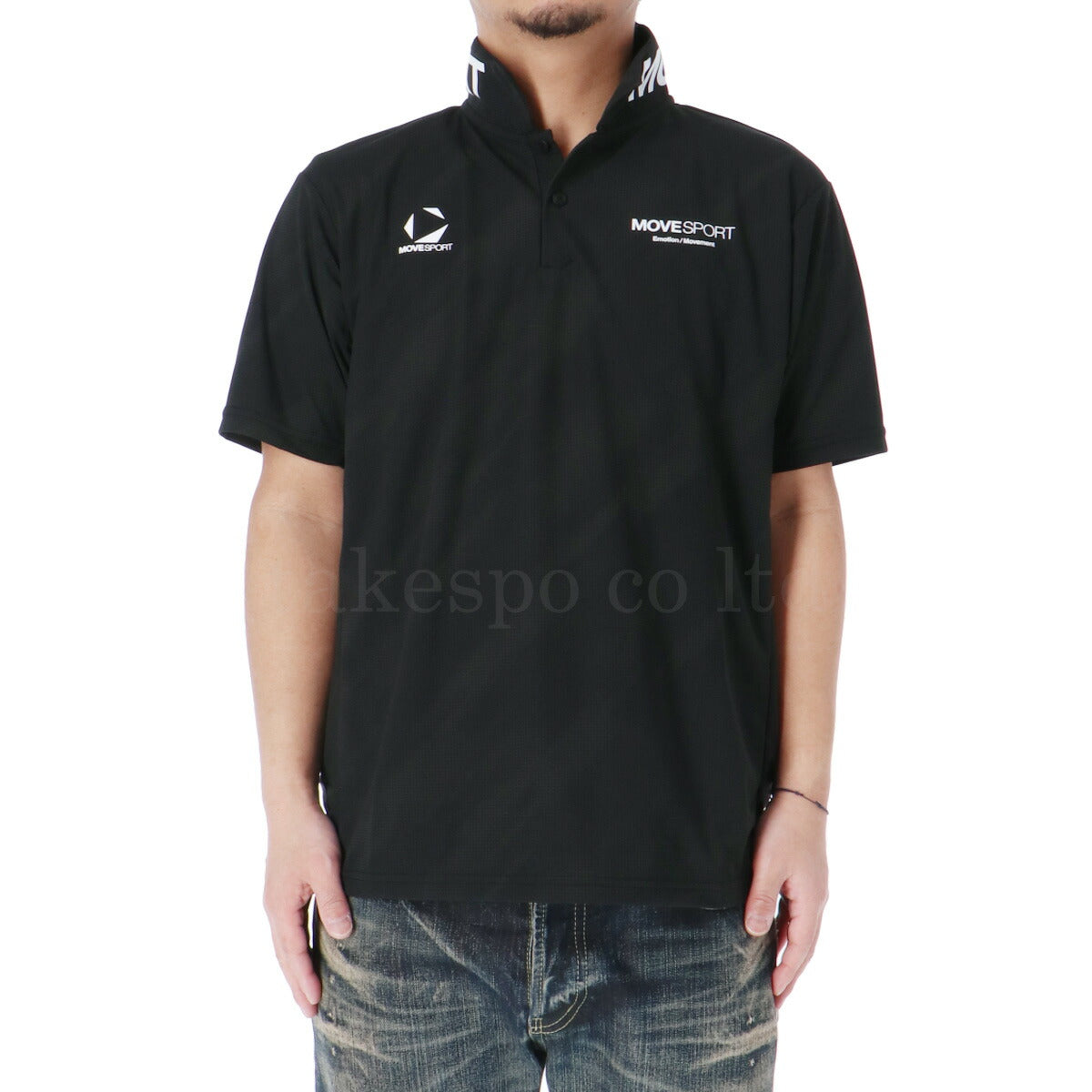 ムーブスポーツ デサント ポロシャツ メンズ サンスクリーン SUNSCREEN ブラック ネイビー ホワイト ST5SHS02M