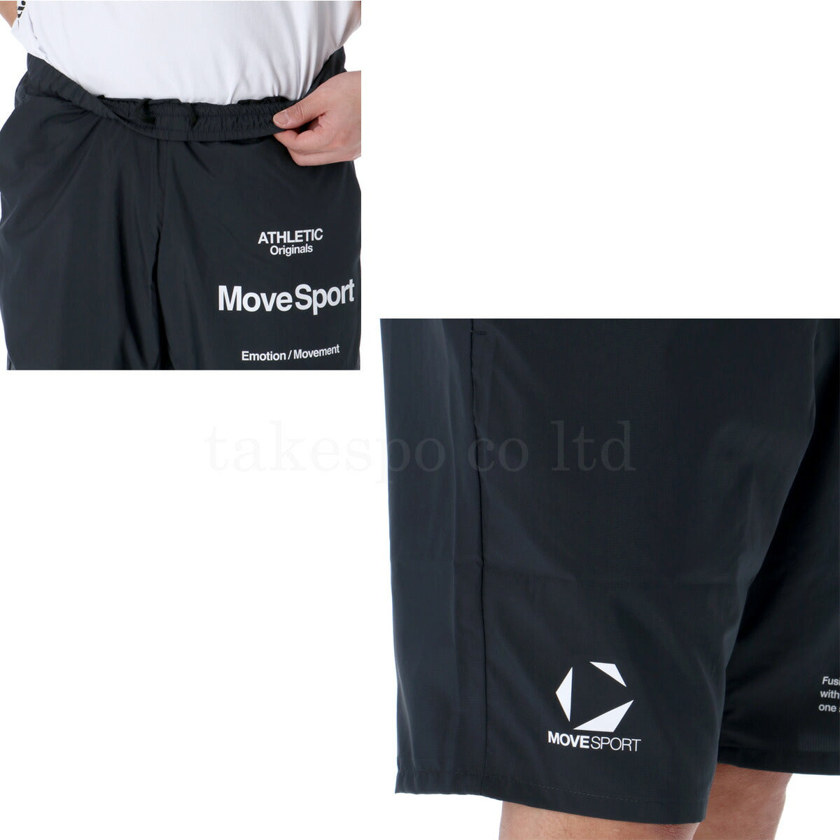 ムーブスポーツ デサント メンズ Tシャツ ハーフパンツ上下 ロゴグラフィック MOVESPORT DESCENTE アパレル 上下 ST5SHT12M/ST5SHP02M