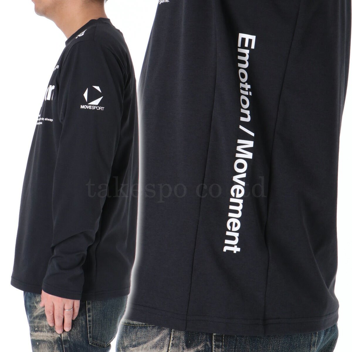 ロンT 長袖Tシャツ メンズ ブランド ムーブスポーツ デサント ドライ 速乾 スポーツ Tシャツ ロンティー ロングTシャツ 長袖 MOVESPORT DESCENTE サンスクリーン 吸汗 ストレッチ ST5SLT01M 新作 大きいサイズ 有 スポーツウェア トレーニングウェア おしゃれ - 【公式】限定ジャージのタケスポ（Limited jersey takespo）