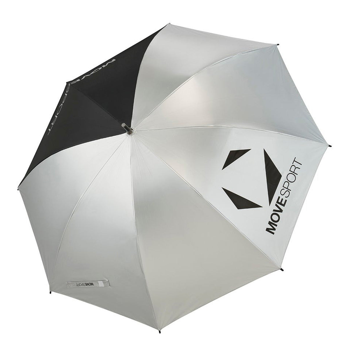 スポーツ 日傘 大きい 大きめ サッカー ブランド ムーブスポーツ デサント スポーツ観戦 70cm 晴雨兼用 UVカット アンブレラ 日差し対策 傘 ユニセックス シルバー MOVESPORT DESCENTE