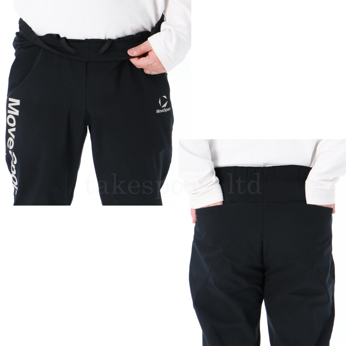 ムーブスポーツ デサント メンズ クロス薄手 ジャージ上下 サンスクリーンジャケットサンスクリーンロングパンツ MOVESPORT DESCENTE アパレル 上下 ST6SJK20M/ST6SPZ20M