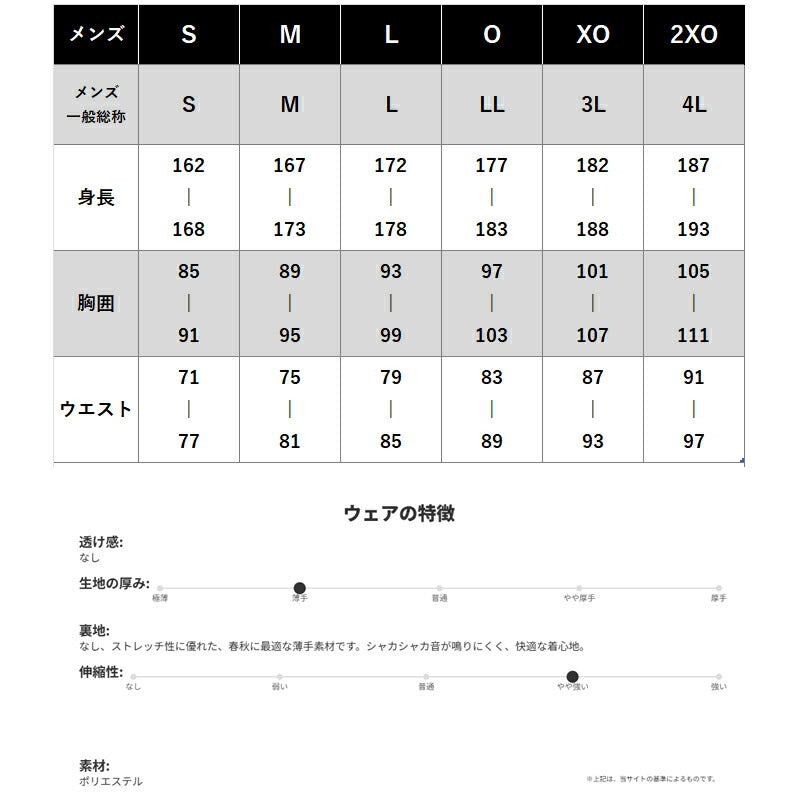 ムーブスポーツ デサント メンズ クロス薄手 ジャージ上下 サンスクリーンジャケットサンスクリーンロングパンツ MOVESPORT DESCENTE アパレル 上下 ST6SJK20M/ST6SPZ20M
