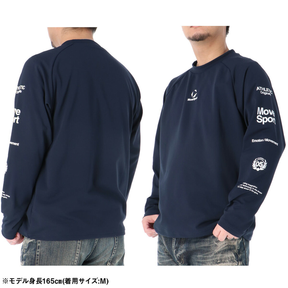 ムーブスポーツ デサント Tシャツ メンズ ネイビー ホワイト ベージュ ST6SLT01M