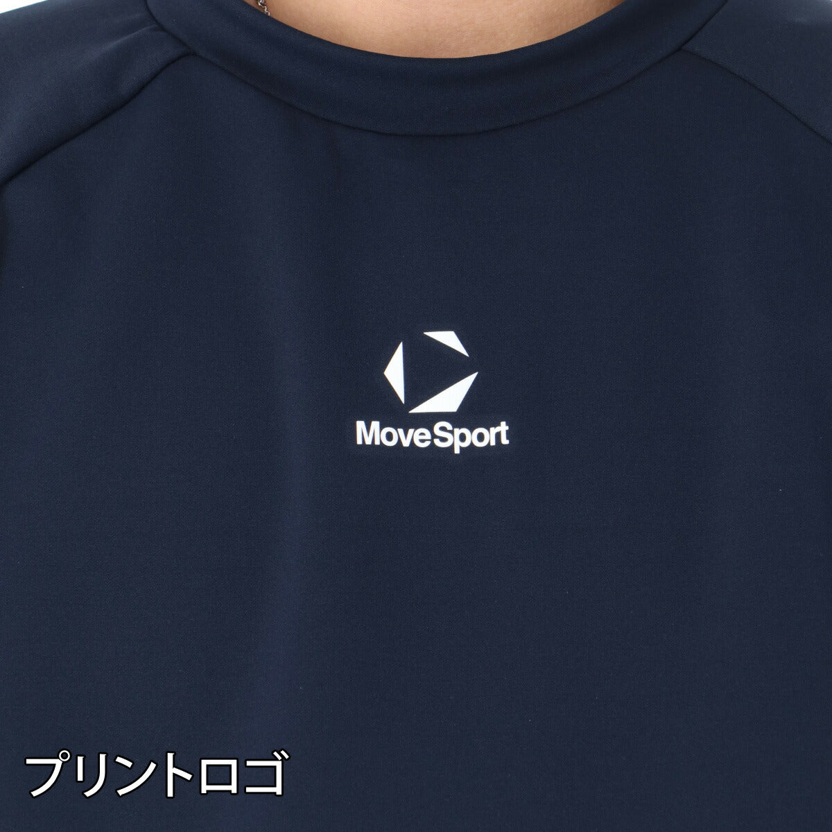 ムーブスポーツ デサント Tシャツ メンズ ネイビー ホワイト ベージュ ST6SLT01M
