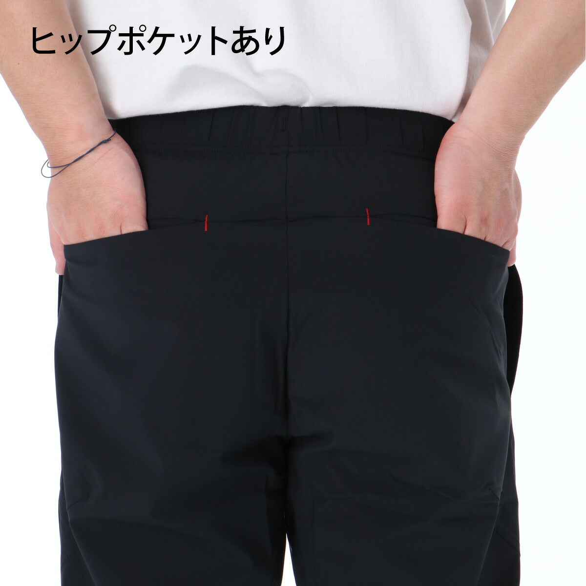 ムーブスポーツ デサント 7分丈パンツ メンズ 接触冷感 クロップドパンツ ブラック ネイビー グレー ST6SPZ22M
