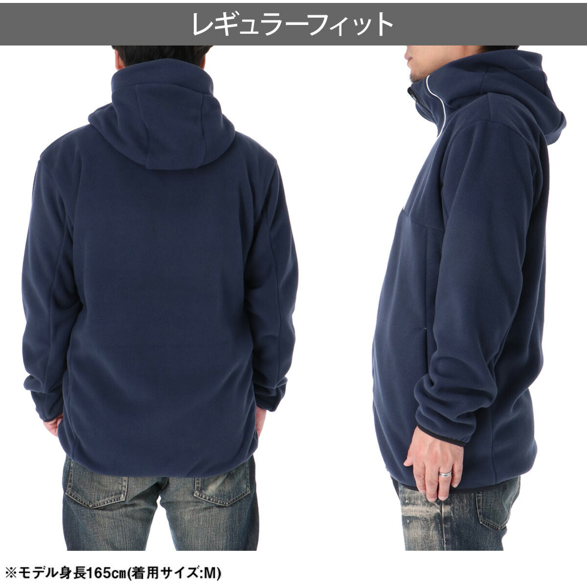 ムーブスポーツ メンズ デサント フリースジャケット パーカー チーム フルジップ 保温 黒 MOVESPORT DESCENTE ST6SSWT6M フード付き フーディ ブラック ネイビー ブルー レッド 大きいサイズ 有 スポーツウェア