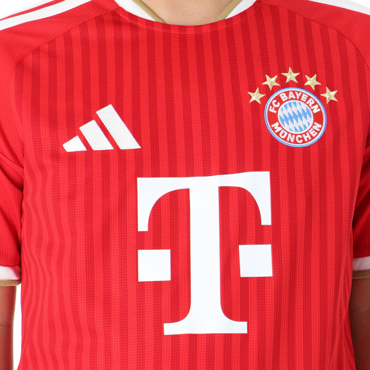 アディダス FCバイエルン ホーム レプリカユニフォーム メンズ ブランド adidas ミュンヘン サッカー ドイツ ブンデスリーガ 半袖 吸汗 速乾 吸水 ドライ 3ストライプス スリーストライプス SV752 レッド