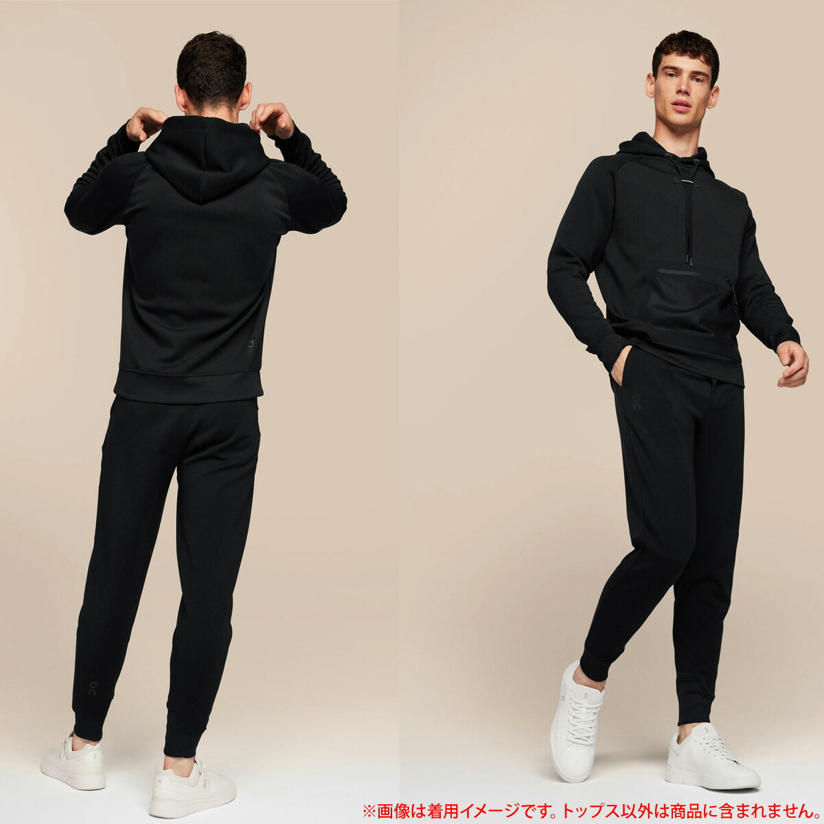 オン スウェットパーカー メンズ Hoodie フーディ ブラック グレー SWEAT1M
