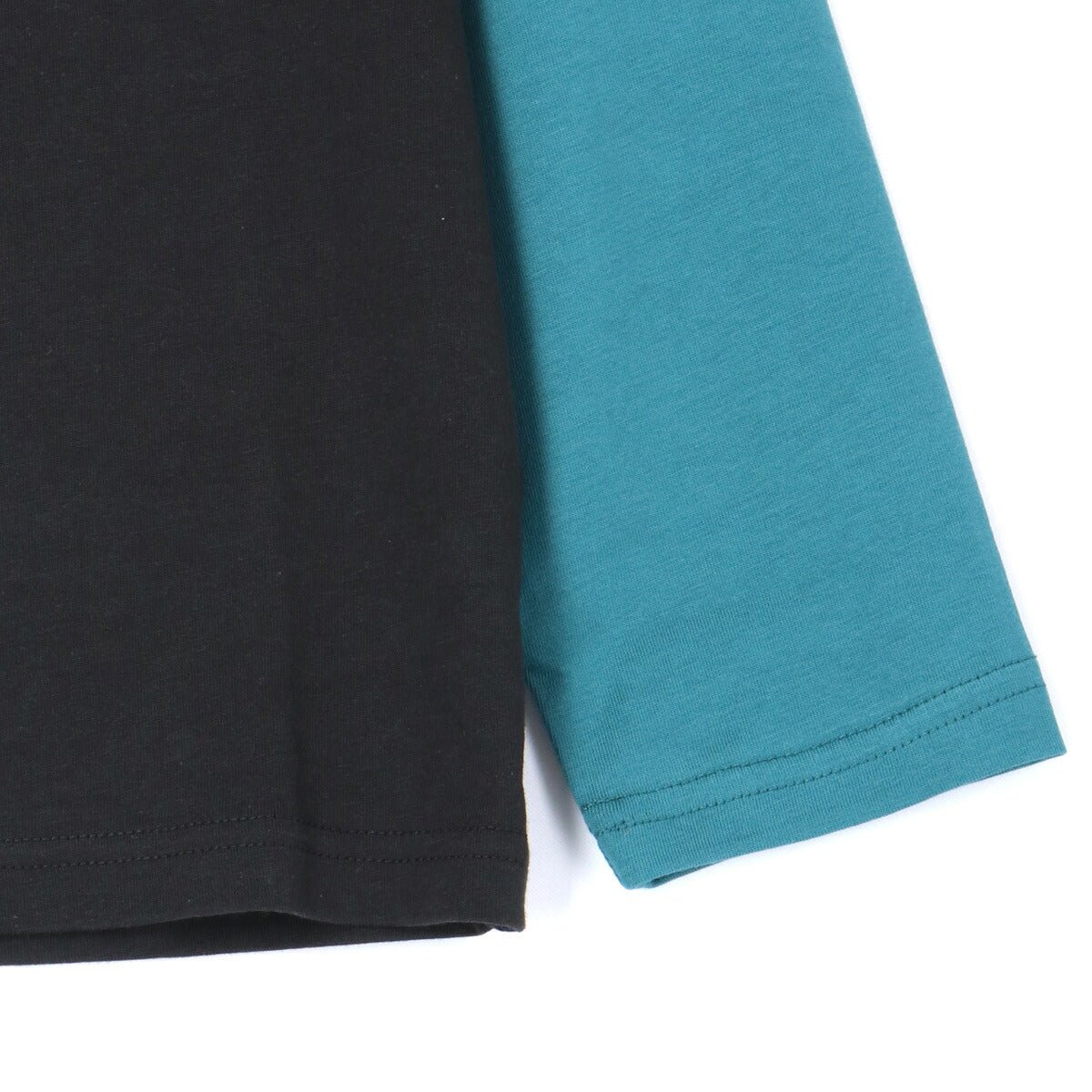 ロンT 長袖Tシャツ キッズ プーマ スポーツ ブランド Tシャツ ロンティー ロングTシャツ ジュニア 長袖 PUMA MID90S グラフィック 黒 コットン100 綿100 重ね着風 レイヤード風 694594 男 女の子 - 【公式】限定ジャージのタケスポ（Limited jersey takespo）