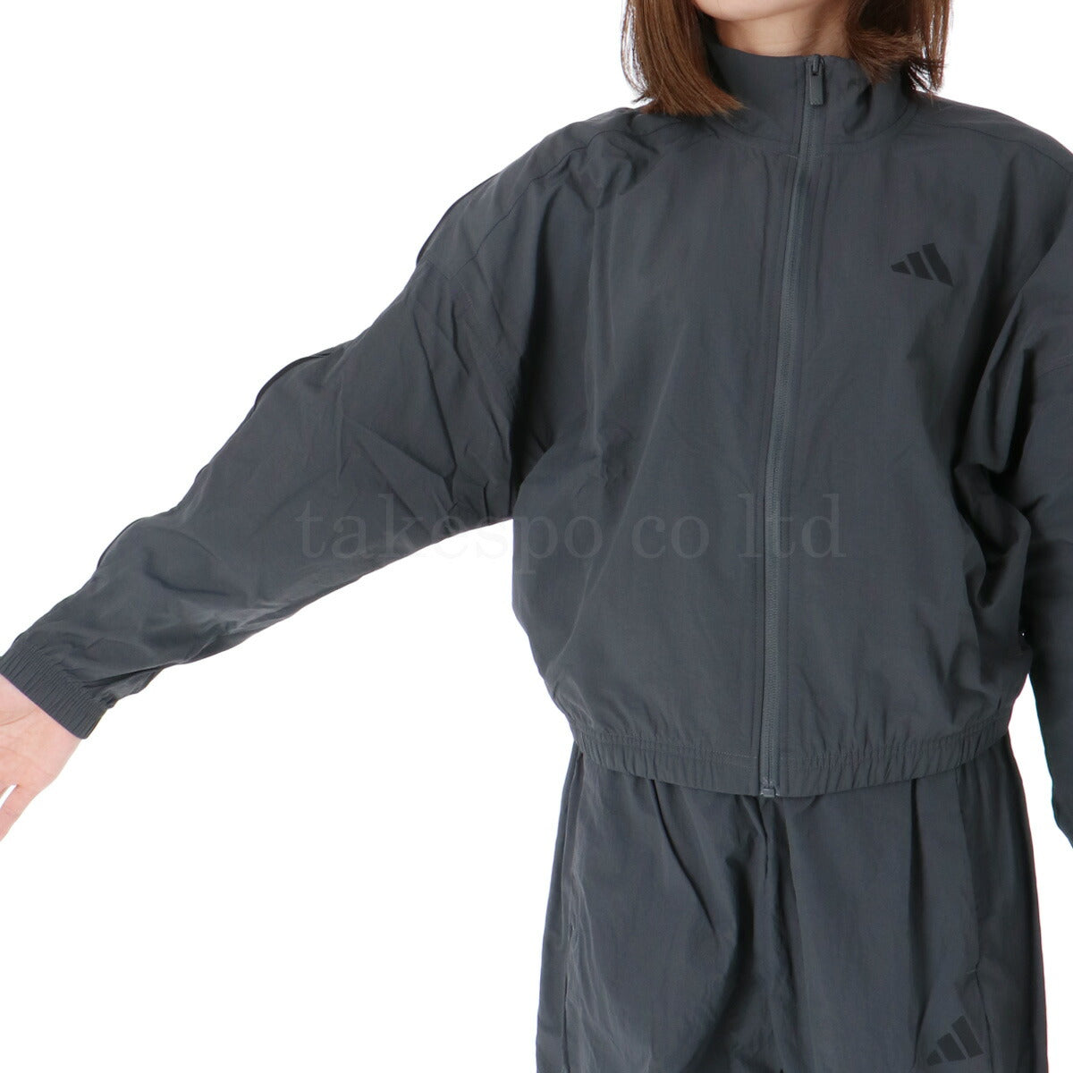 アディダス レディース ウインドブレーカー上下 adidas アパレル 上下 TC882/TV129
