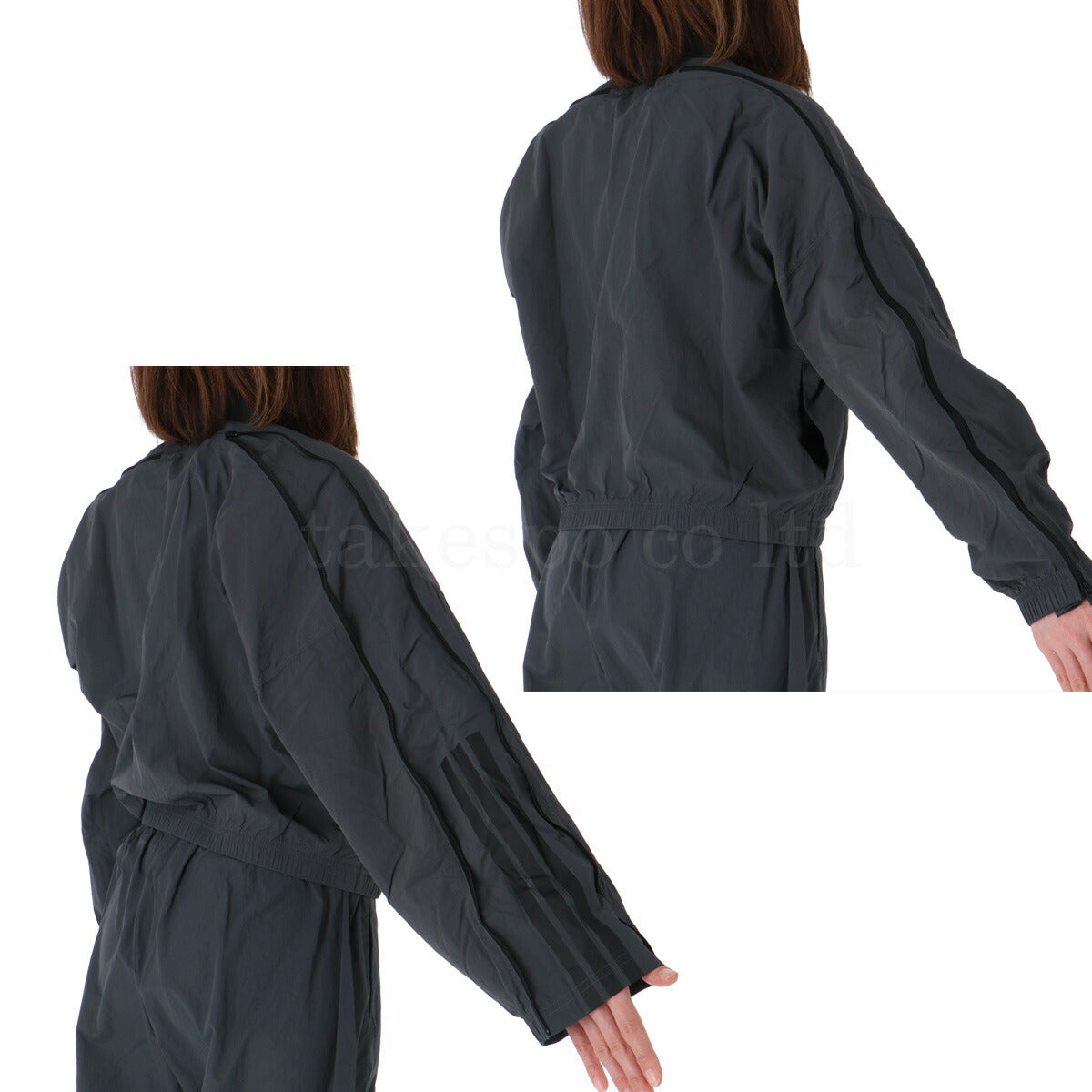 アディダス レディース ウインドブレーカー上下 adidas アパレル 上下 TC882/TV129