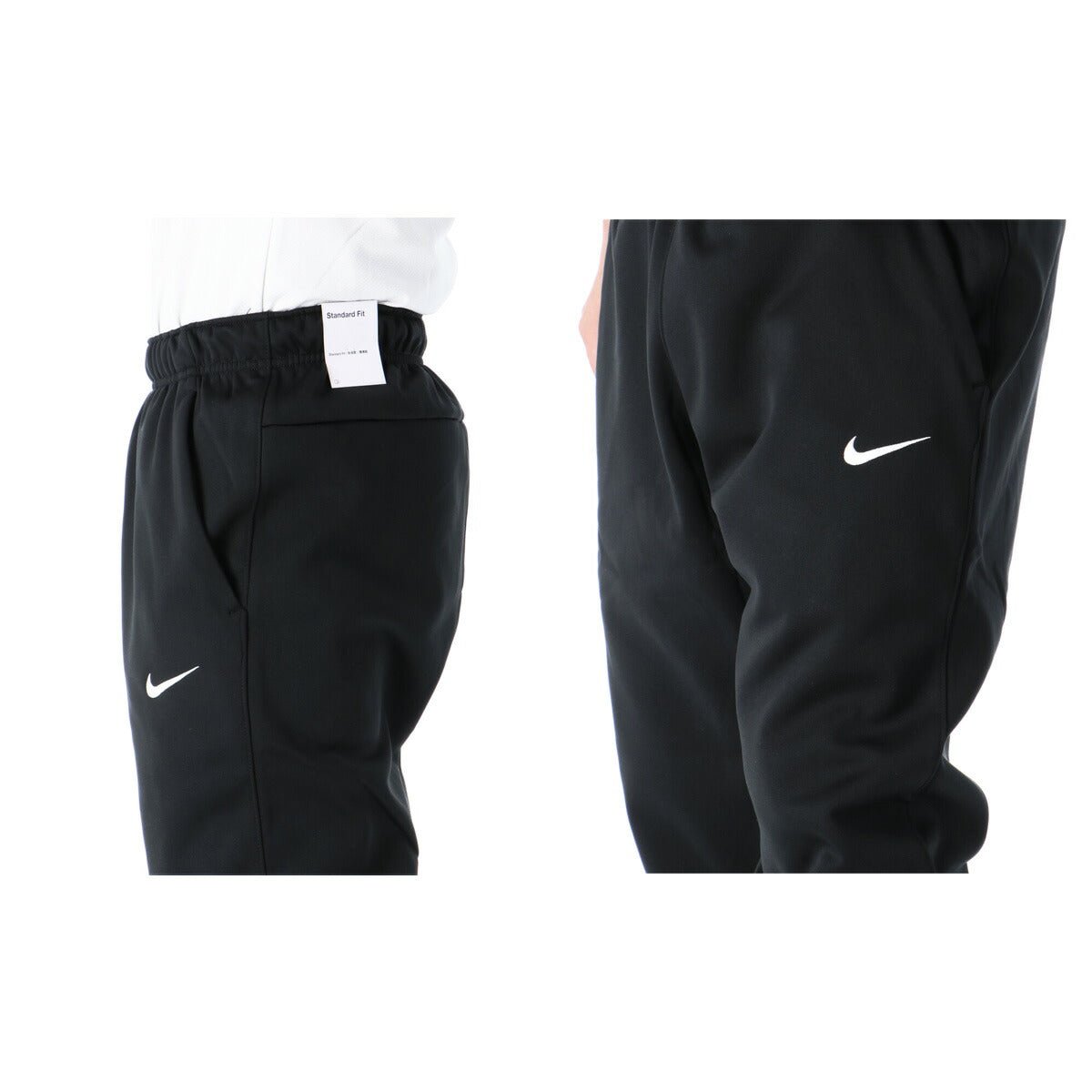 ナイキ Therma - FIT スウェット 上下 セットアップ メンズ ブランド NIKE フード付き 裏起毛 フリース フルジップ テーパードパンツ フーディ ワンポイント DQ4831 010 黒 ブラック 新作 上下セット 大きいサイズ 有 スポーツウェア トレーニングウェア スポーツ おしゃれ - 【公式】限定ジャージのタケスポ（Limited jersey takespo）