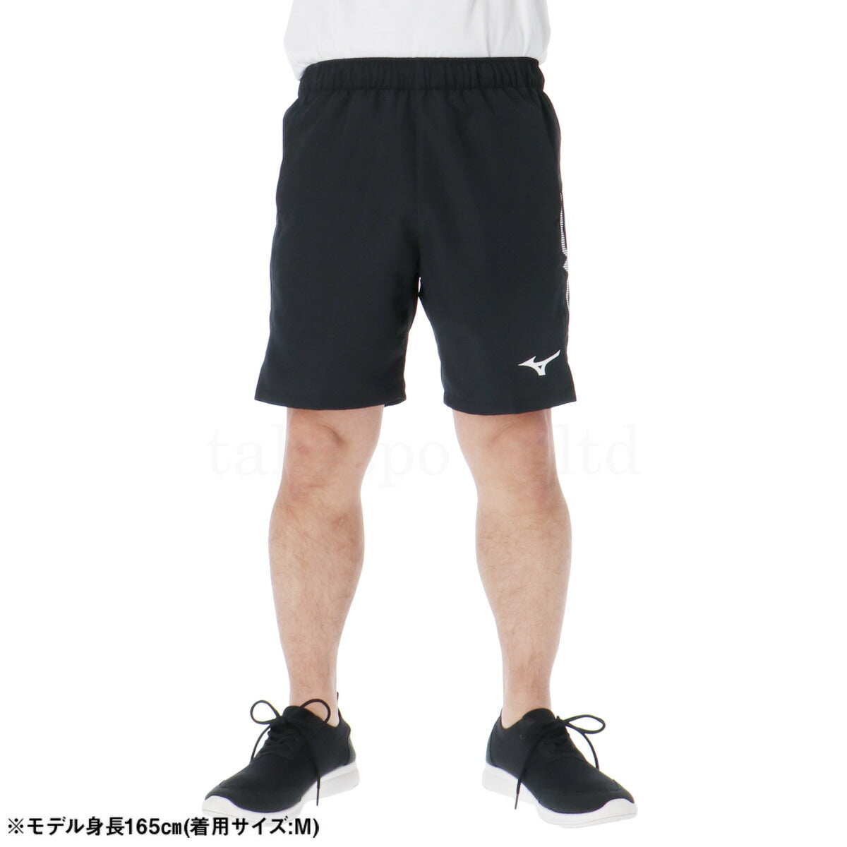 ミズノ ハーフパンツ メンズ MCライン ブラック ネイビー U2MBCA05