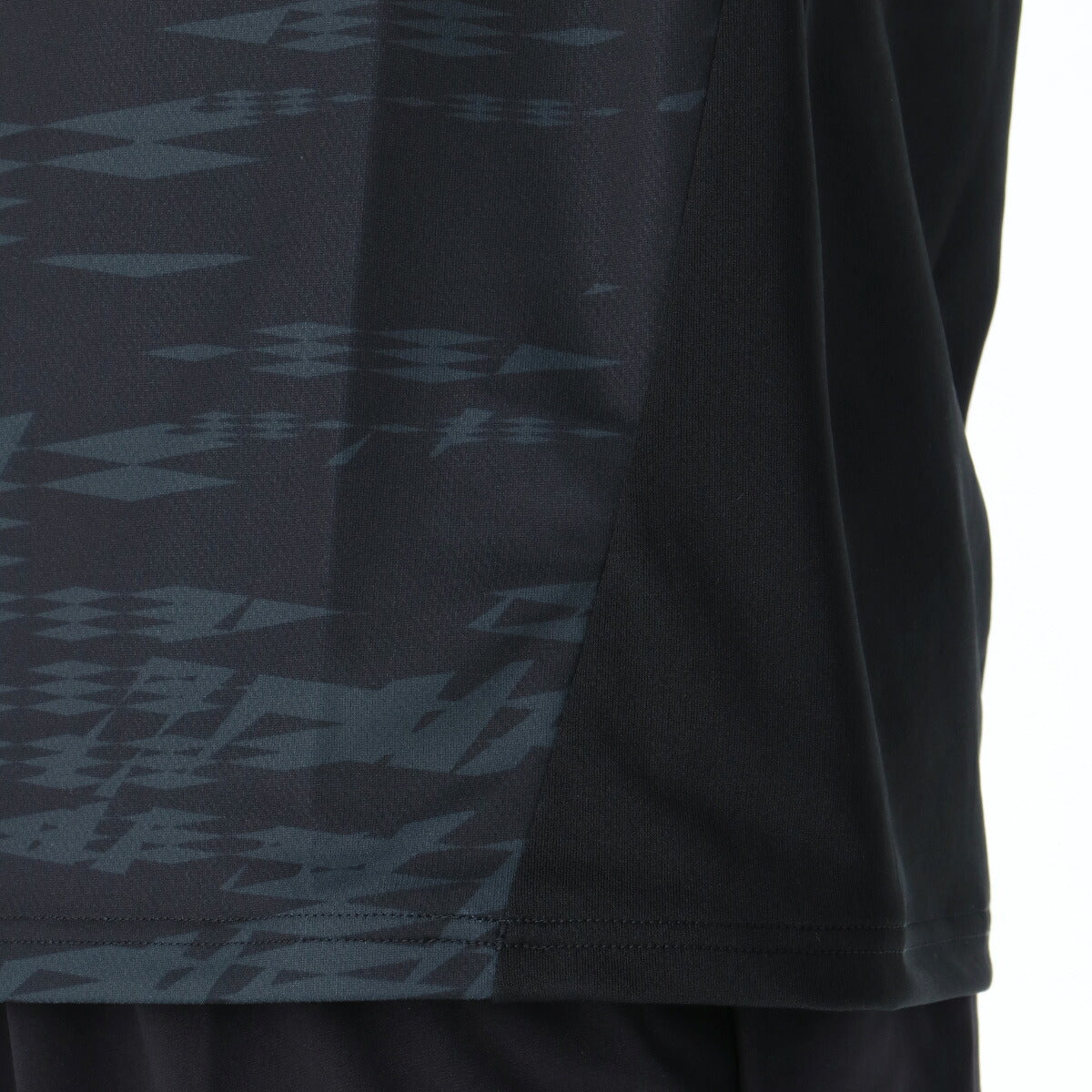 アンブロ ゲームシャツ(グラフィック) ストレッチウーブンパンツ Tシャツ ハーフパンツ 上下 セットアップ メンズ ブランド umbro サッカー フットサル 半袖 吸汗 速乾 UVカット UAS6310 ブラック 上下セット