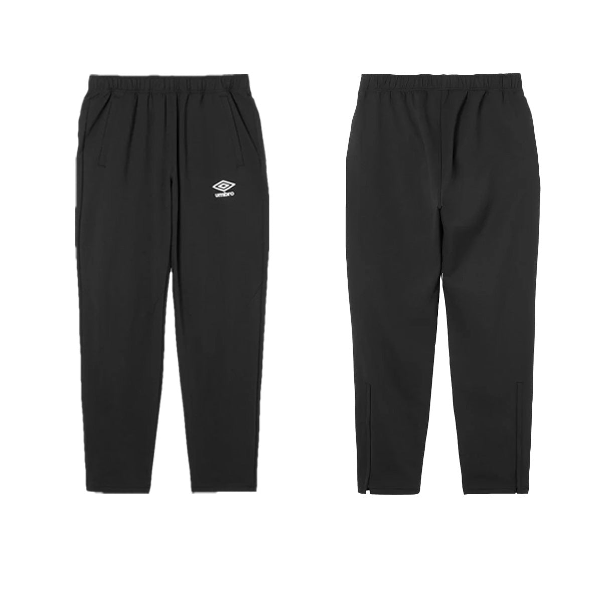 アンブロ ジャージ 下 チーム ロングパンツ ジュニア ブランド ジャージパンツ トレーニング umbro 吸汗 速乾 吸水 ドライ ストレッチ 黒 裾ファスナー UF6SPZ01JA ブラック ネイビー 男 女の子 キッズ