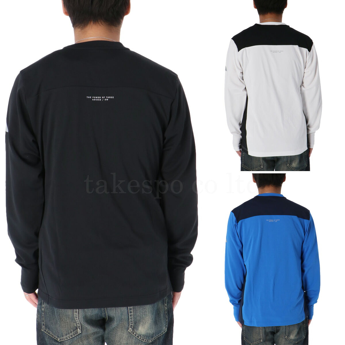 アディダス Tシャツ メンズ アダプテーション ブラック ホワイト ブルー US705