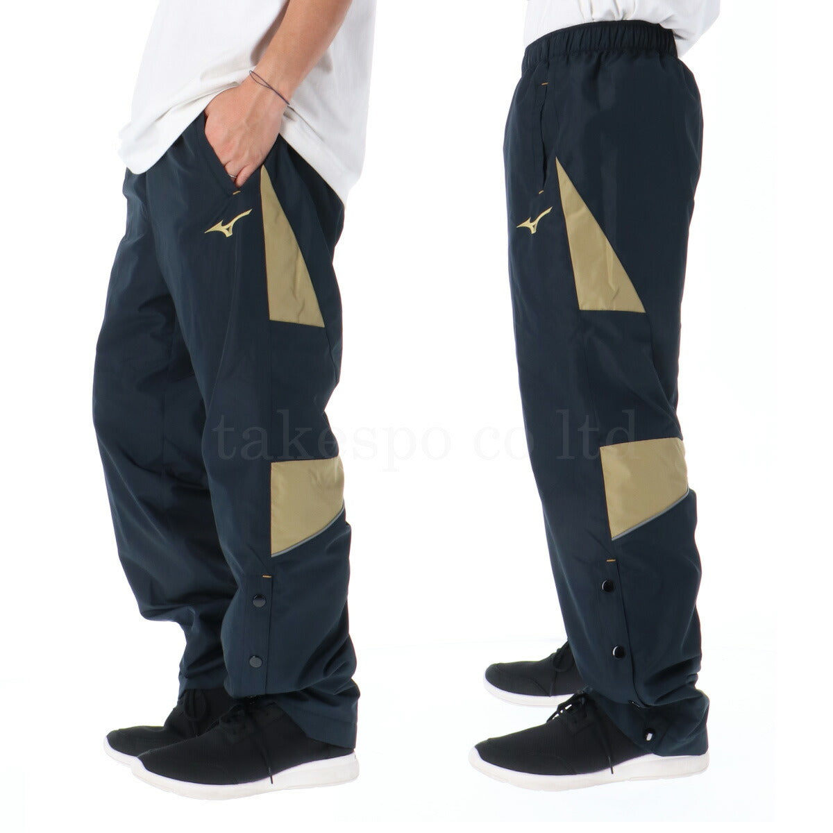 ミズノ メンズ ウインドブレーカー上下 チーム Mizuno アパレル 上下 W2JEB501/W2JFB501