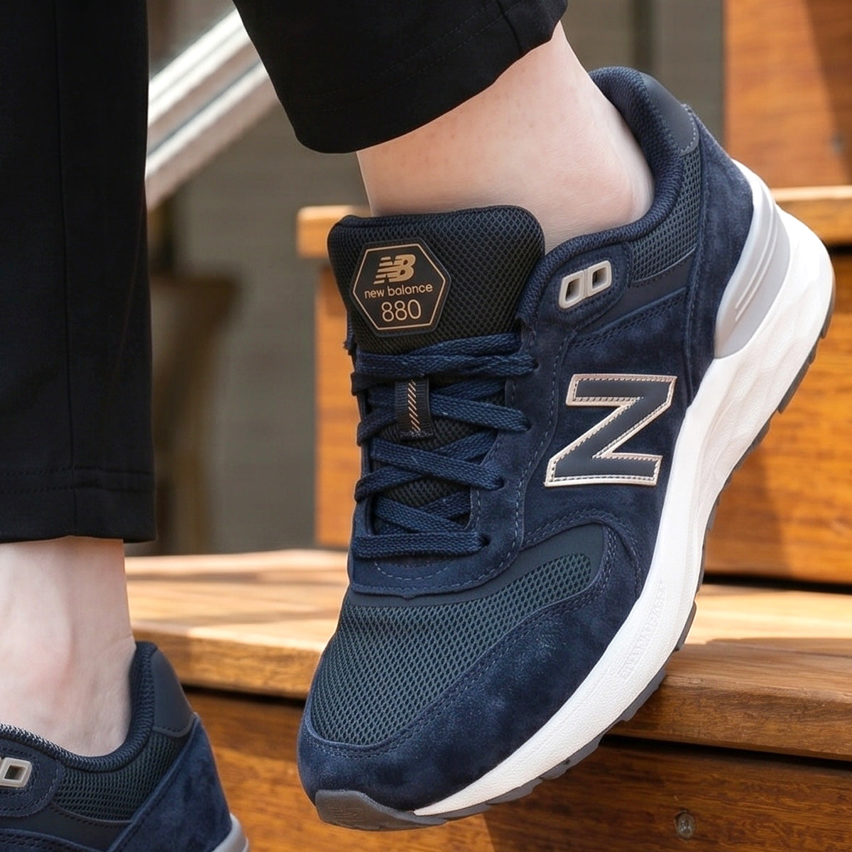 ウォーキングシューズ レディース ニューバランス Walking Fresh Foam X 880 v7 2E 黒 スポーツ ブランド シューズ ダイエット ウォーキング スニーカー 通勤 旅行 newbalance WW8802E グレー