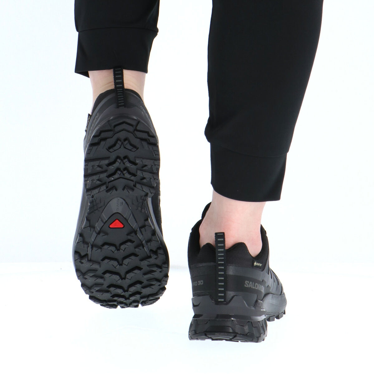 サロモン XA PRO 3D V9 GORE-TEX ゴアテックス シューズ メンズ ブランド トレイルランニング アウトドアシューズ トレラン ランニング 登山 スニーカー 山登り Salomon 防水 黒 XAPRO3DV9M ブラック グリーン