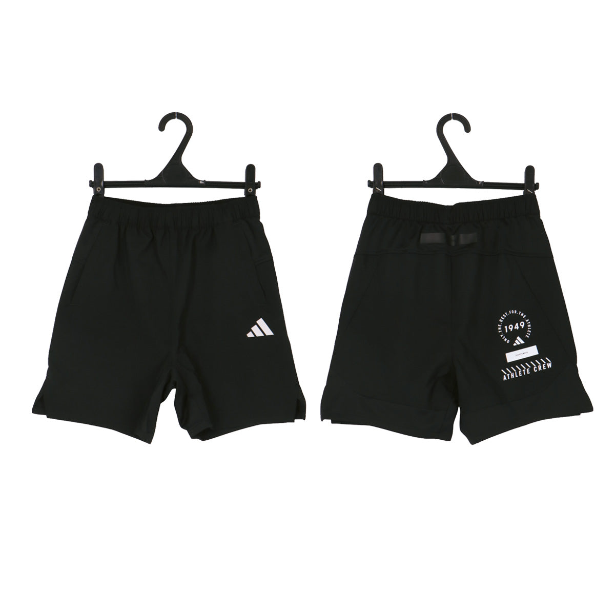 アディダス Tシャツ ハーフパンツ 上下 ジュニア ブラック オレンジ ZB894